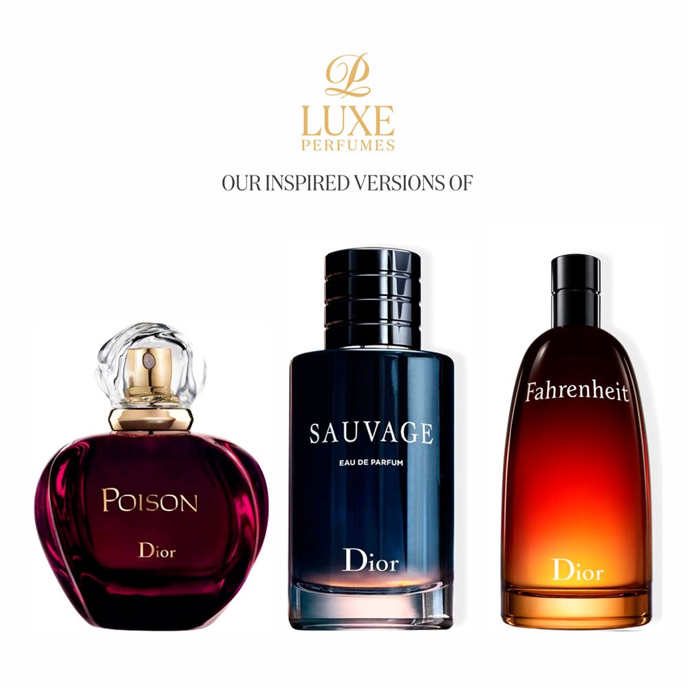 Unisex - Trial Set inspired by Dior (Pack of 3)